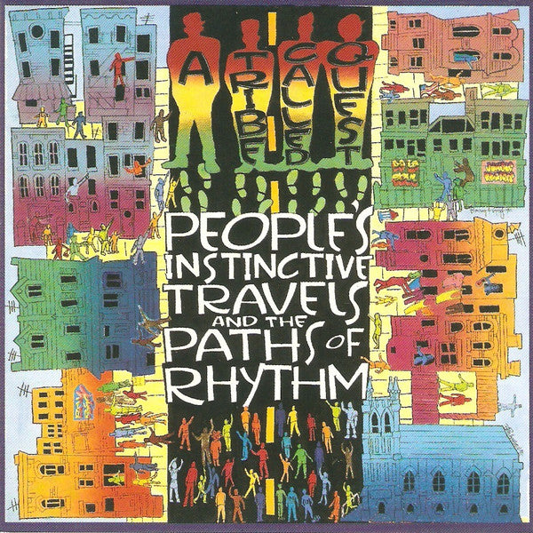 A Tribe Called Quest : People's Instinctive Travels And The Paths Of Rhythm (CD, Album, RE)