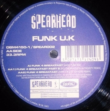 Funk UK : Funk For Breakfast (12")