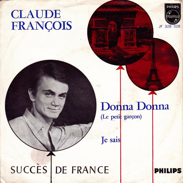 Claude François : Donna Donna (7", Single, Mono)