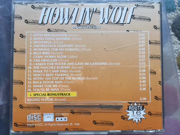 Howlin' Wolf : 16 Greatest Hits (CD, Comp)