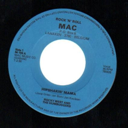 Rocky West And The Humbuggers : Hipshakin' Mamma (7")