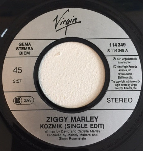 Ziggy Marley And The Melody Makers : Kozmik (7", Single)