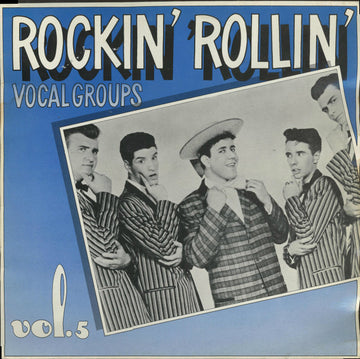 Various : Rockin' Rollin' Vocal Groups Vol. 5 (LP, Comp, Mono)