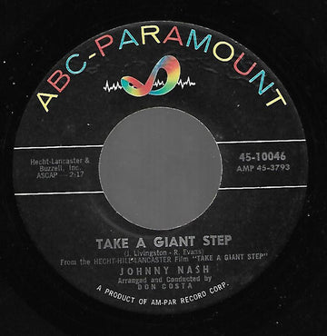 Johnny Nash : Take A Giant Step / But Not For me (7", Single)