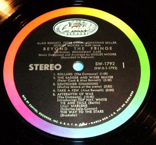 Beyond The Fringe : Beyond The Fringe (LP, Album)