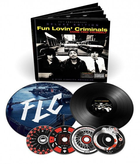 Fun Lovin' Criminals : Come Find Yourself (LP, Pic + 10", EP + 3xCD + DVD-V)