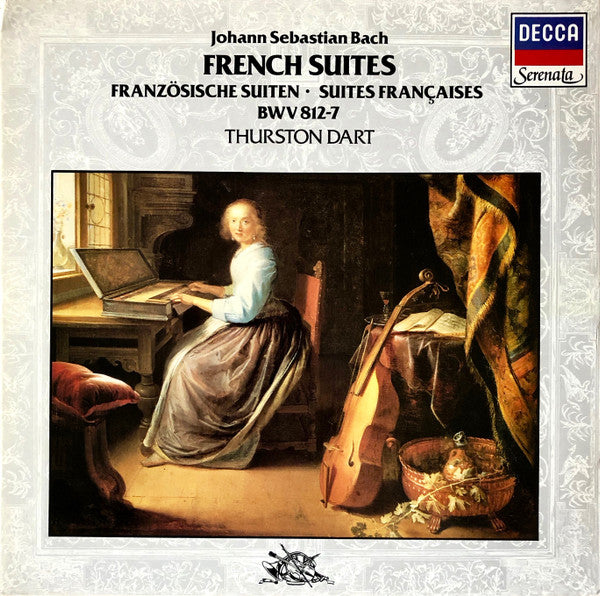 Johann Sebastian Bach ; Thurston Dart : French Suites BWV 812-7 (LP, RE)