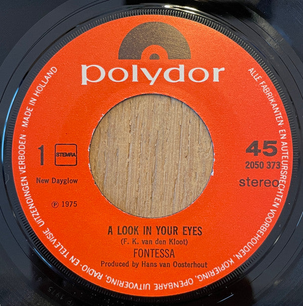Fontessa : A Look In Your Eyes (7", Single)