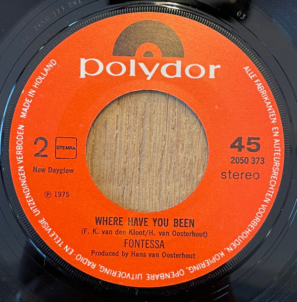 Fontessa : A Look In Your Eyes (7", Single)