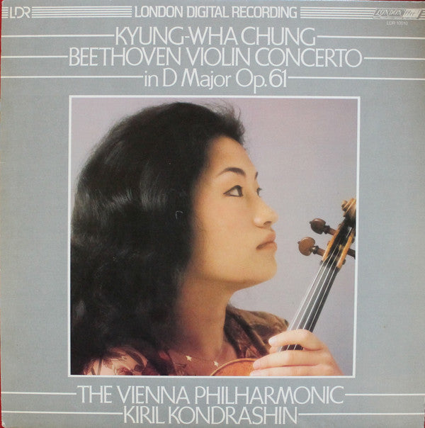 Ludwig van Beethoven / Kyung-Wha Chung / Wiener Philharmoniker • Kiril Kondrashin : Violin Concerto In D Major, Op. 61 (LP, Album)