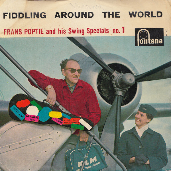 Frans Poptie And His Swing Specials : Fiddling Around The World No. 1 (7", EP)