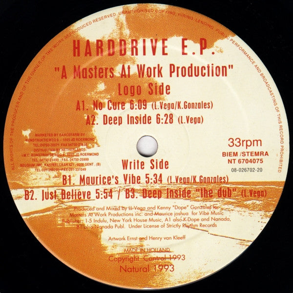Hardrive : Harddrive EP (12", EP)