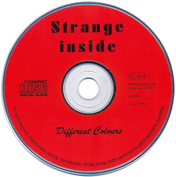 Strange Inside : Different Colours (CD, Album)