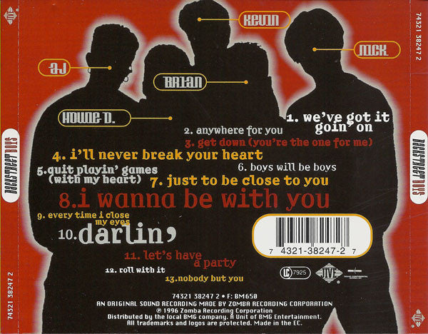 Backstreet Boys : Backstreet Boys (CD, Album, S/Edition)