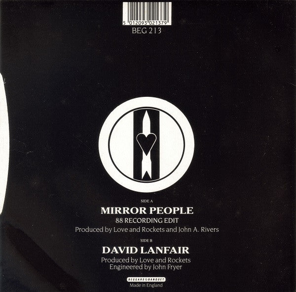 Love And Rockets : Mirror People (7", Single)