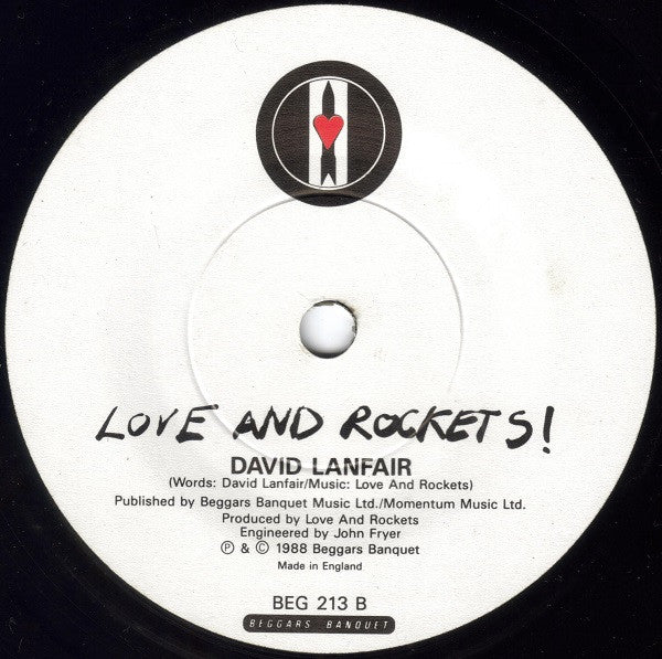 Love And Rockets : Mirror People (7", Single)