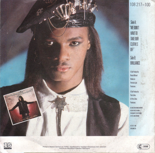 Jermaine Stewart : We Don't Have To Take Our Clothes Off (7", Single)