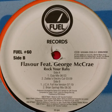 Flavour Feat. George McCrae : Rock Your Baby (12")
