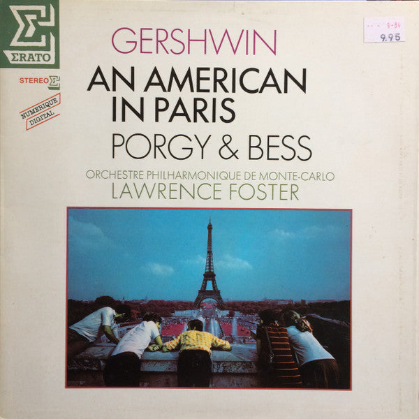 George Gershwin, Orchestre Philharmonique De Monte-Carlo, Lawrence Foster : An American in Paris, Porgy and Bess (LP, Album)