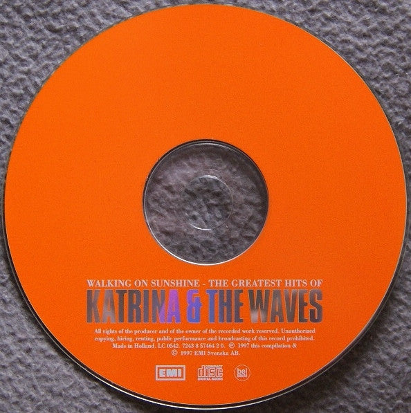 Katrina And The Waves : Walking On Sunshine - The Greatest Hits Of Katrina & The Waves (CD, Comp, RE, RM)