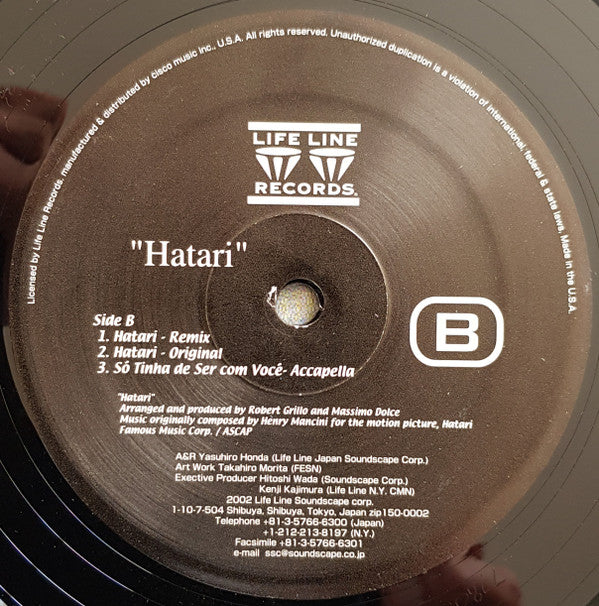 Sepia : Só Tinha de Ser com Vocé / Hatari (12")