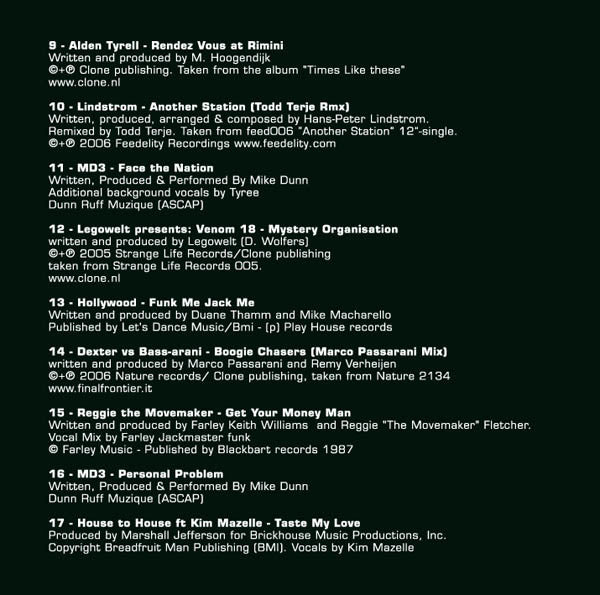 Various : Vintage Future Mixed By Serge (CD, Comp, Mixed)