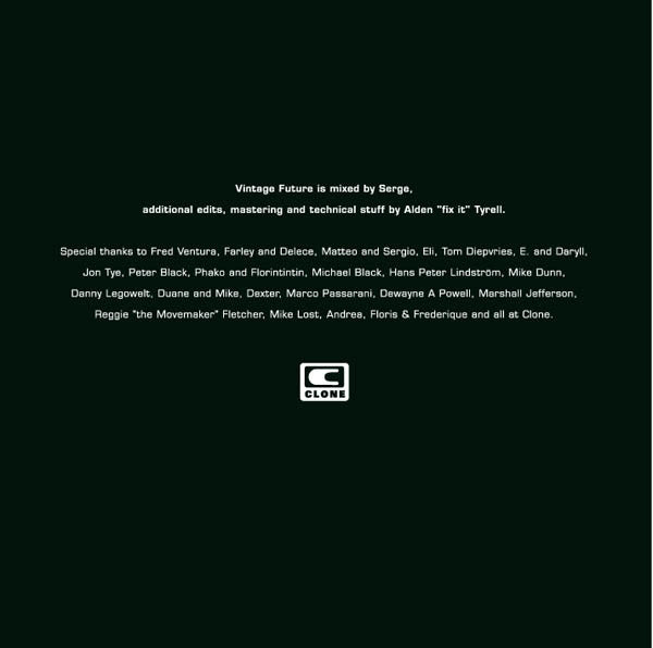 Various : Vintage Future Mixed By Serge (CD, Comp, Mixed)