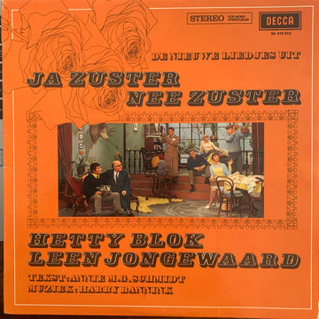 Cast of "Ja Zuster, Nee Zuster" : De Nieuwe Liedjes Uit Ja Zuster, Nee Zuster (LP, Album, Fli)