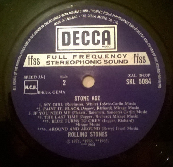 The Rolling Stones : Stone Age (LP, Comp)