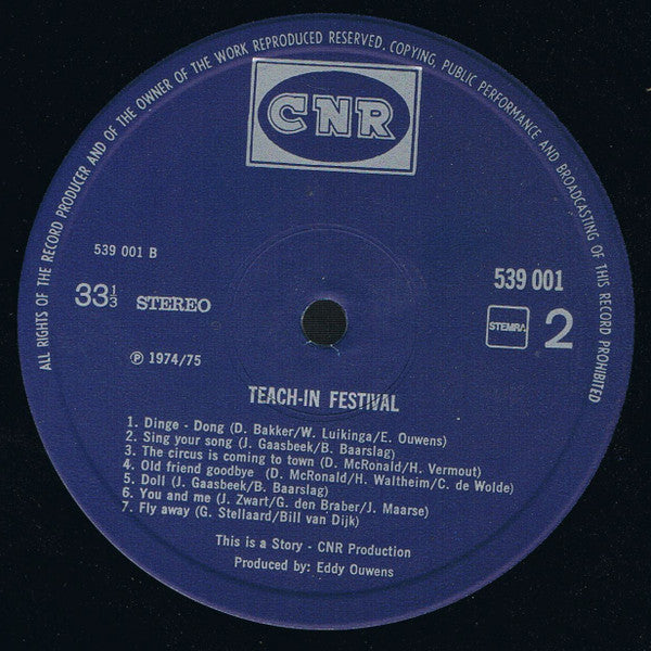 Teach-In : Festival (LP, Album)
