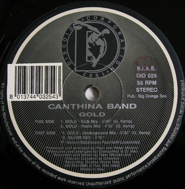 Canthina Band : Gold (12")