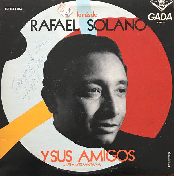 Rafael Solano Y Sus Amigos : Lo Mas De Rafael Solano (LP, Comp)