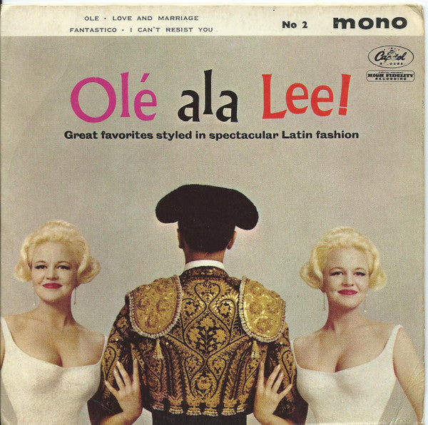 Peggy Lee : Ole ala Lee! No 2 (7", EP)