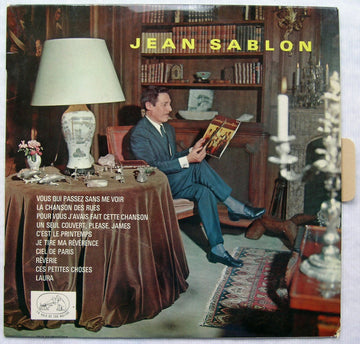 Jean Sablon : Jean Sablon (10", Album, RP, Blu)