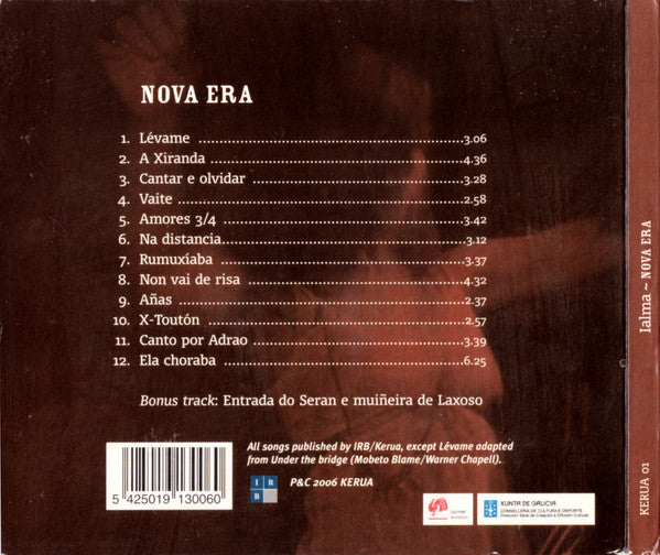 Ialma : Nova Era (CD, Album)
