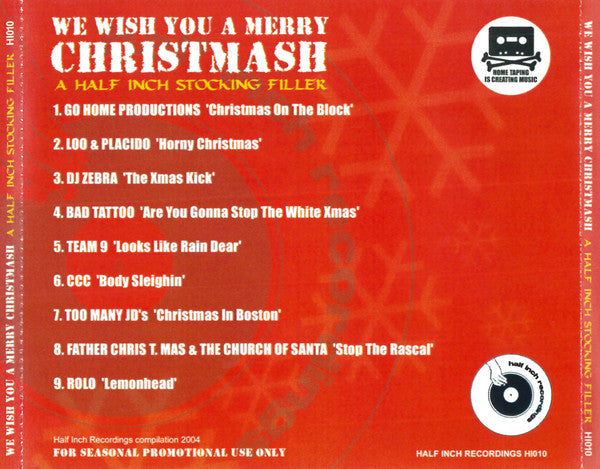 Various : We Wish You A Merry Christmash A Half Inch Stocking Filler (CDr, Comp, Promo)