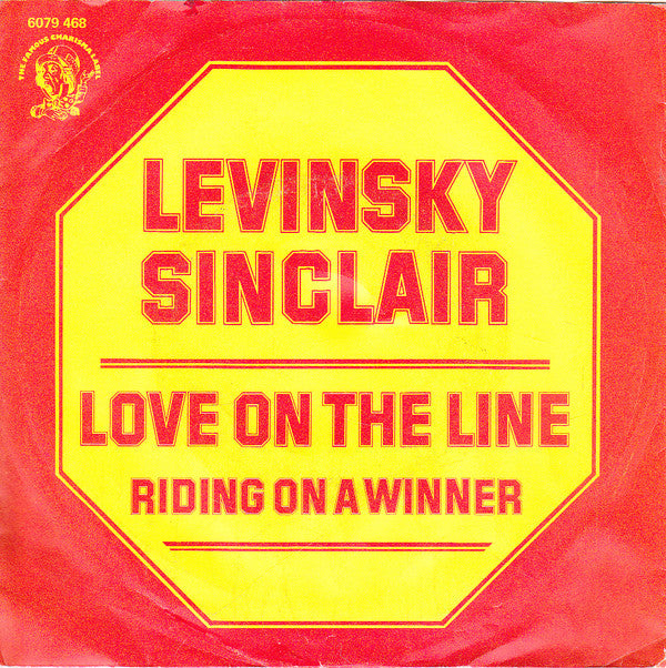 Levinsky Sinclair : Love On The Line (7", Single)