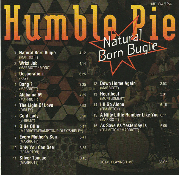 Humble Pie : Natural Born Bugie (CD, Album, Comp)