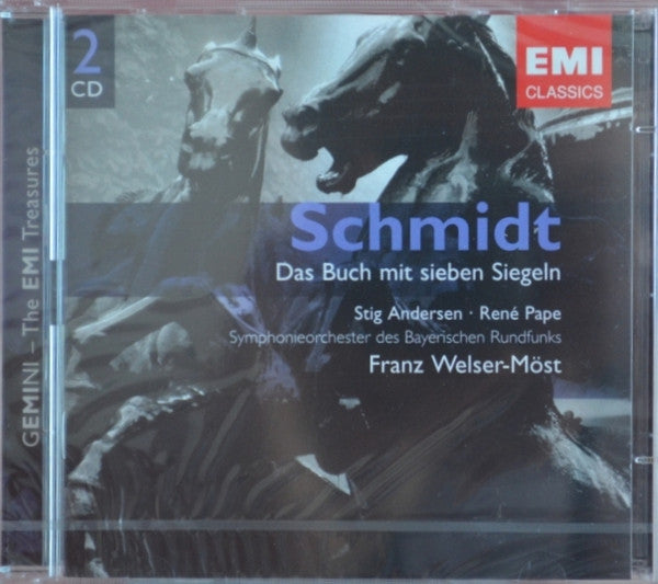 Franz Schmidt, Stig Andersen, René Pape, Symphonie-Orchester Des Bayerischen Rundfunks, Franz Welser-Möst : Das Buch Mit Sieben Siegeln (2xCD)