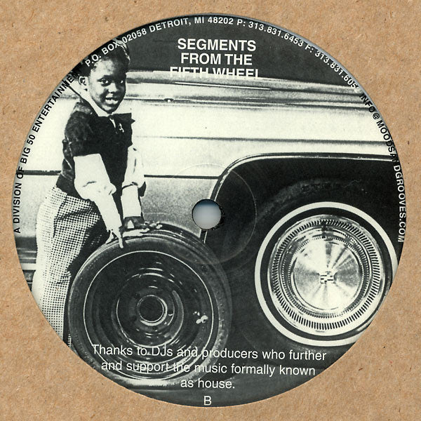 Theo Parrish : Segments From The Fifth Wheel (12")