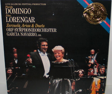 Placido Domingo, Pilar Lorengar, ORF Symphonieorchester, Garcia Navarro : Zarzuela Arias & Duets (LP, Album)