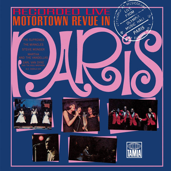 Various : Motortown Revue In Paris (3xLP, Dlx, Ltd, RM)