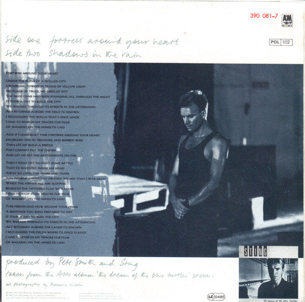 Sting : Fortress Around Your Heart (7", EP)