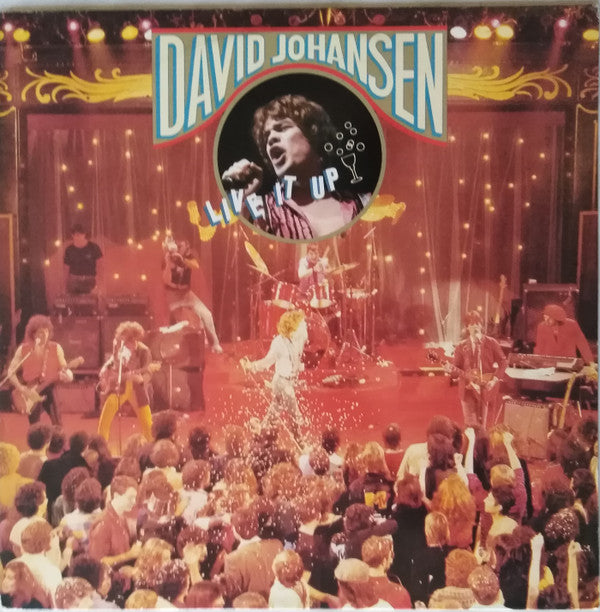 David Johansen : Live It Up (LP, Album)