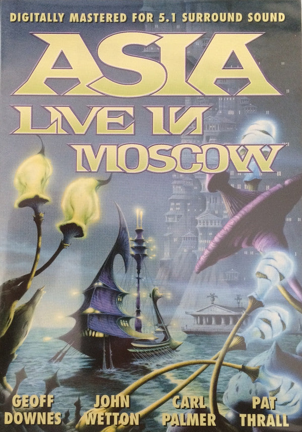 Asia (2) : Live In Moscow (DVD, PAL)