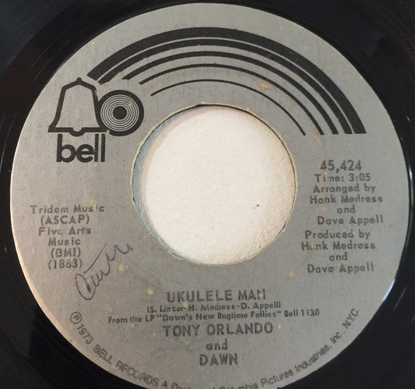 Tony Orlando And Dawn (5) : Whos In The Strawberry Patch With Sally (7", Single, Pre)