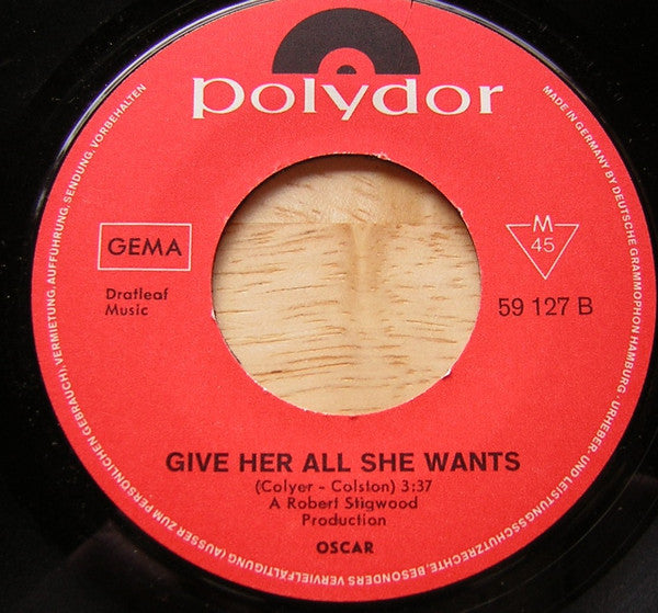 Oscar (12) : Holiday (7", Single)