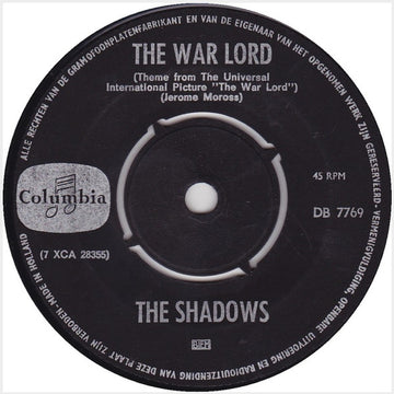 The Shadows : The War Lord (7", Single)