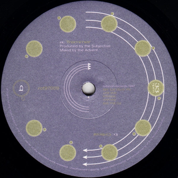 The Subjective : Tremmer / Critical (12")