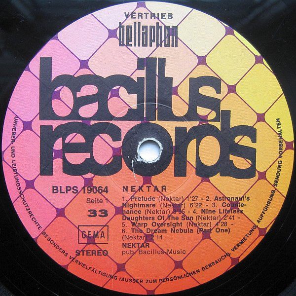 Nektar : Journey To The Centre Of The Eye (LP, Album, Gat)